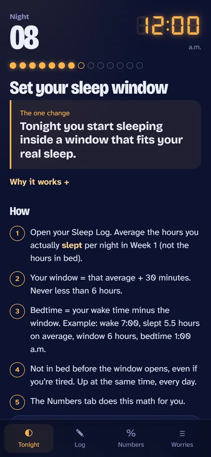 The Out Cold Nights app